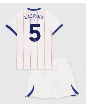 Billige Fotballdrakt Chelsea Maxence Lacroix #5 Replika Tredjedraktsett Barn 2026-27 Kortermet (med bukser)